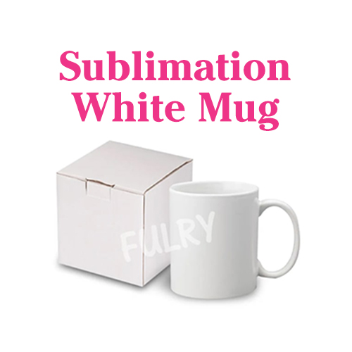Grade A Sublimation White Mugs with Gift Box
